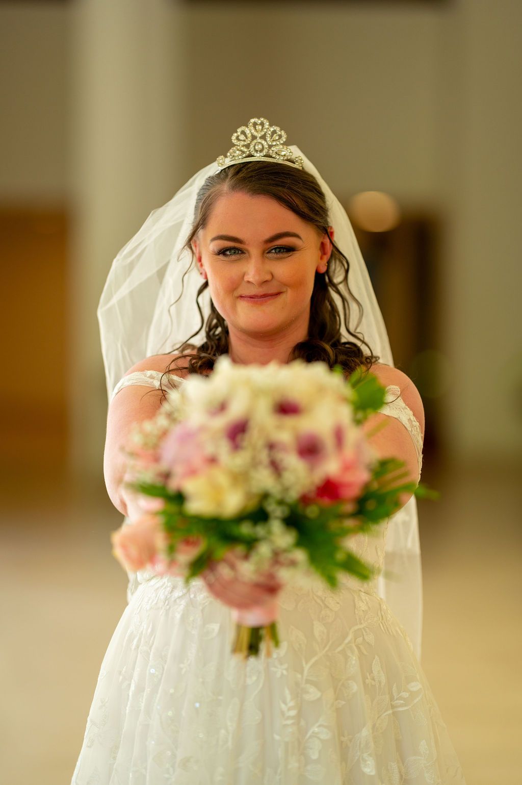 Wedding ceremony setup